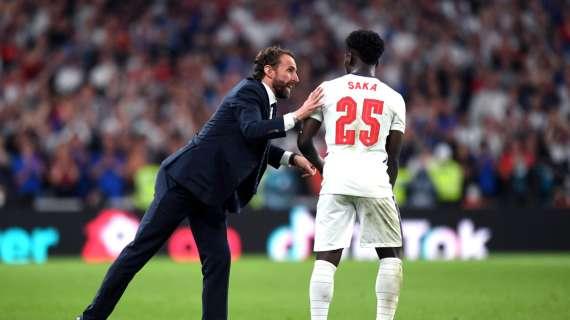 Inghilterra, Saka applauditissimo a Wembley. Southgate: "Spero lo aiuti a chiudere il capitolo Europeo"