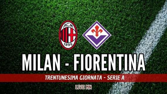 LIVE MN - Milan-Fiorentina (2-2): bella reazione ma il pari non serve a nulla