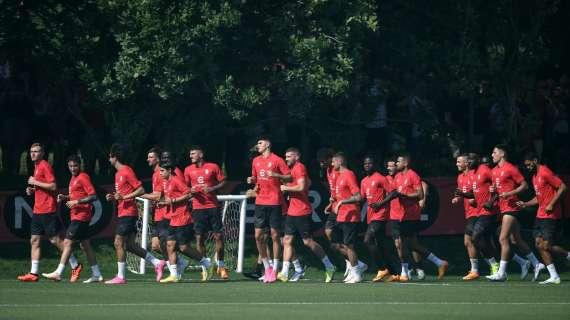 Milanello, domani allenamento pomeridiano per i rossoneri