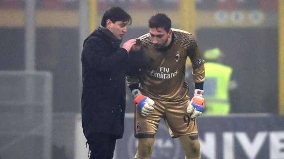 Gazzetta - Milan, Montella scende in campo per convincere Donnarumma: il tecnico va a casa dei genitori di Gigio. Stop alla ricerca di un nuovo portiere