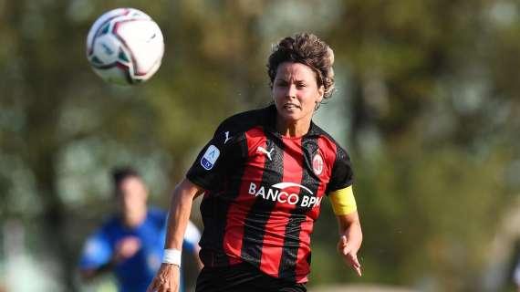 Milan Femminile, Giacinti e Grimshaw in gol con le nazionali. Espulsione per Giuliani