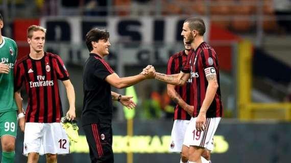 Tuttosport - A scuola dal capitano: Montella riparte dalla difesa a tre, Bonucci sarà il leader 