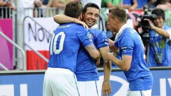 Euro 2012: Spagna - Italia finisce 1-1. A Di Natale risponde Fabregas