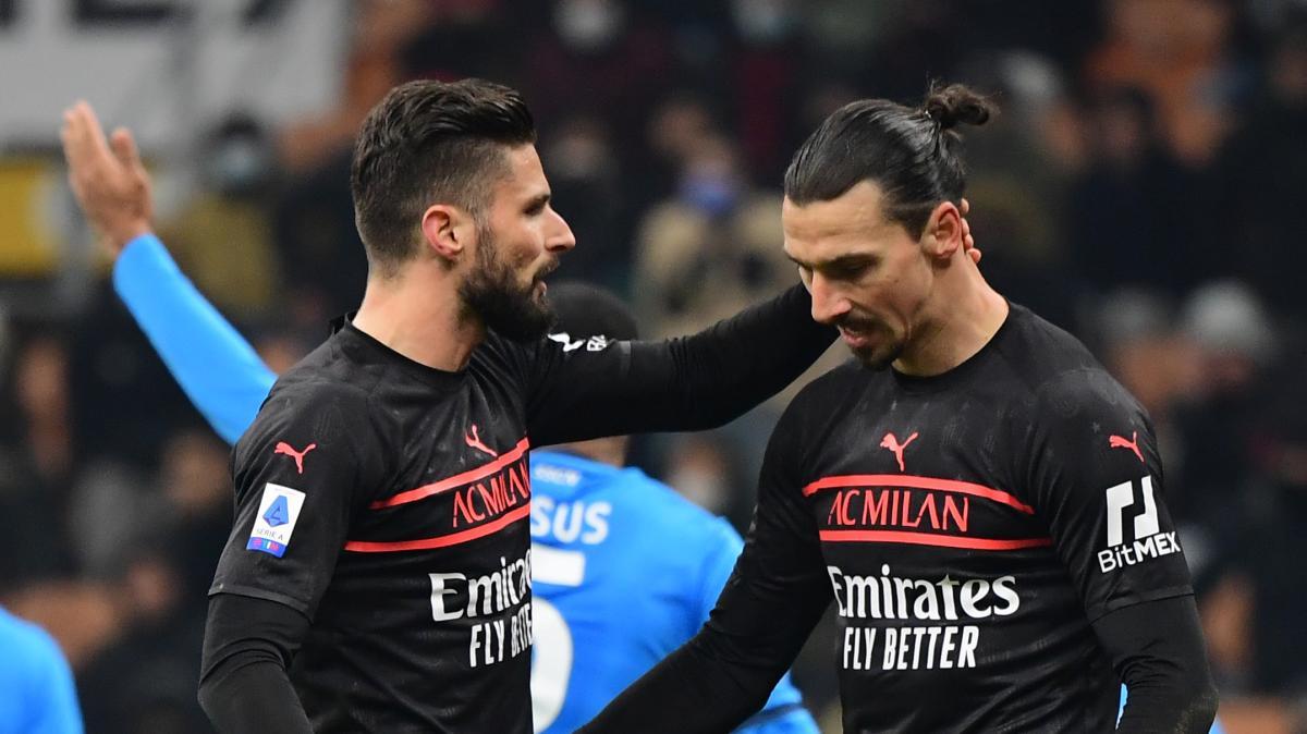 Stasera tocca a Giroud, ma Pioli pensa anche alla coppia con Ibra
