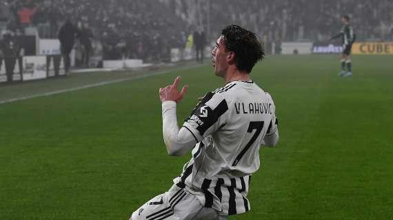 Serie A, Vlahovic e Zakaria subito in goal e la Juve batte il Verona. La classifica aggiornata