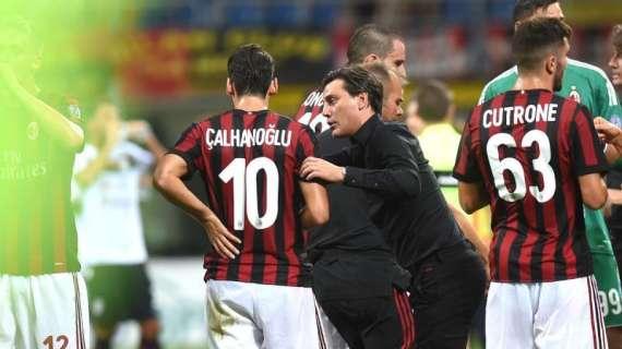 Calhanoglu su Montella: "Condivido le sue scelte e la sua filosofia"