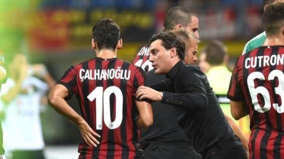 Montella, Calhanoglu e il 3-4-2-1: nuova chance per il dieci rossonero... grazie al modulo