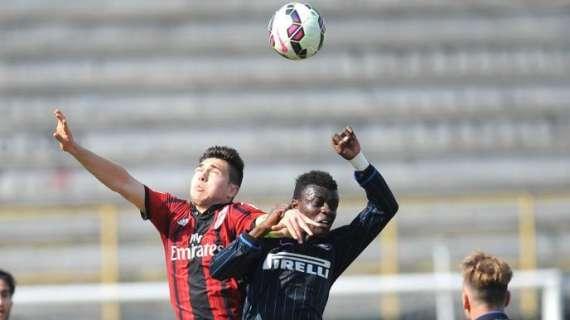 Primavera, l'Inter vince il recupero con il Perugia e stacca il Milan