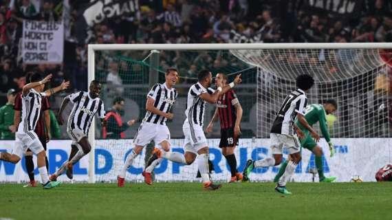 LIVE MN - TIM Cup, Juventus-Milan (4-0) - Benatia-gol, poi disastro Donnarumma