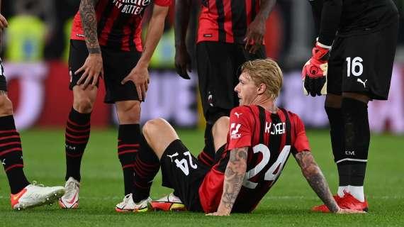 Milan, si ferma anche Kjaer: l'emergenza infortuni inizia a preoccupare