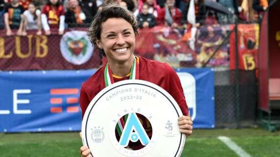 L'ex Milan Giacinti rinnova con la Roma Femminile fino al 2027