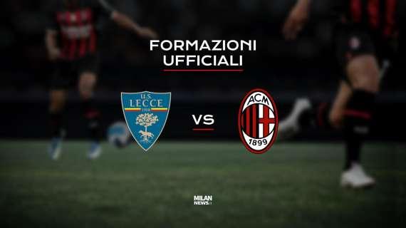 Lecce-Milan, le formazioni ufficiali: Pobega e Diaz vincono i rispettivi ballottaggi