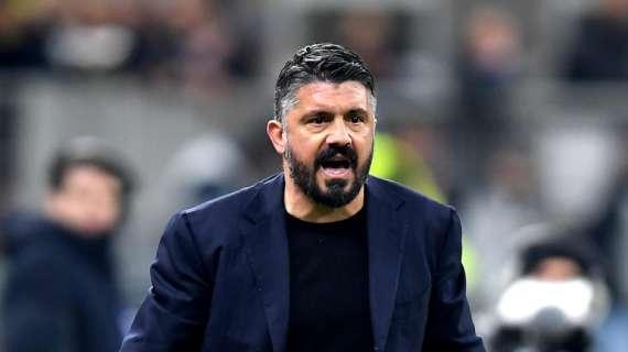 Napoli, Gattuso: "Per come vedo il calcio oggi, preferisco cinque giocatori come me e cinque come Kakà e Ronaldinho"
