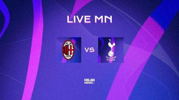 LIVE MN - Milan-Tottenham (1-0): Diaz-gol, i rossoneri vincono l'andata degli ottavi. Il ritorno l'8 marzo