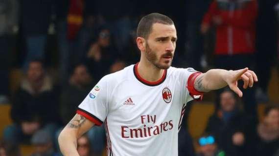 Sky - Non risulta che Bonucci voglia andare via, ma per il centrale non è un momento di grande felicità
