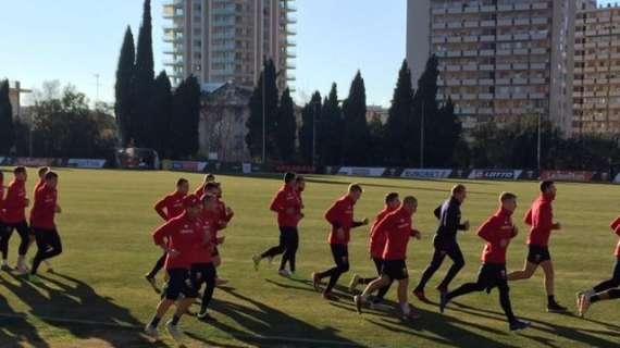 Genoa, il racconto dell'allenamento odierno