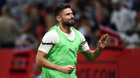Da Milanello: Giroud regala i suoi scarpini al piccolo tifoso Samuele