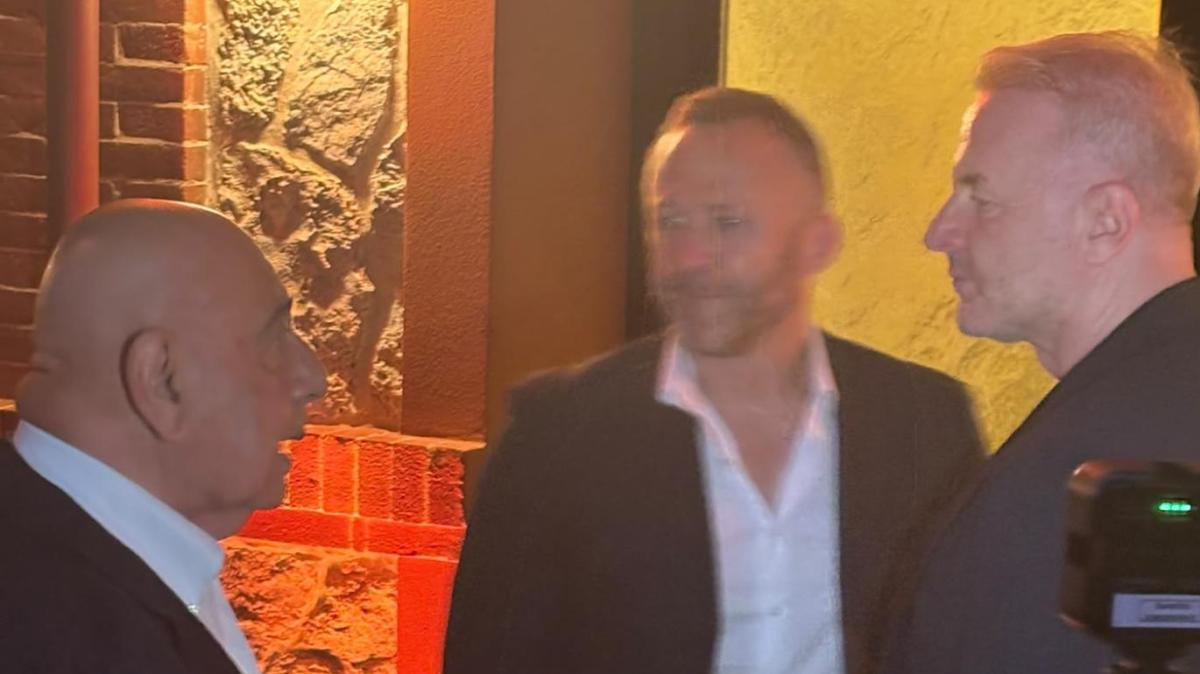 FOTO - Massimo Calvelli con Galliani e Tare all'evento benefico a Forte dei Marmi