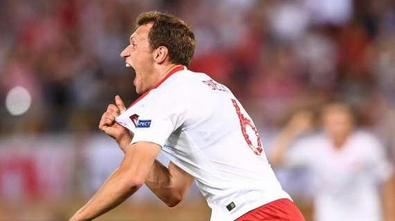 Milan, niente Bielik: andrà al Derby County