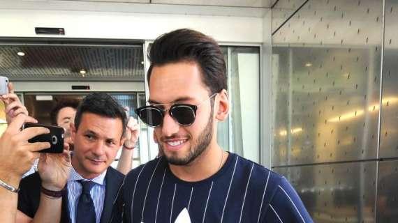Calhanoglu a MTV: "Gattuso mi ricorda il Milan, così come Terim. E' la prima volta che vengo qui in Italia"