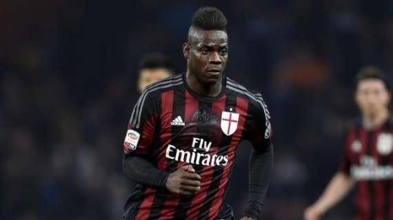 Tuttosport - Milan, terza di fila da titolare per Balotelli: contro il Carpi, SuperMario vuole tornare a segnare in Serie A dopo sette mesi