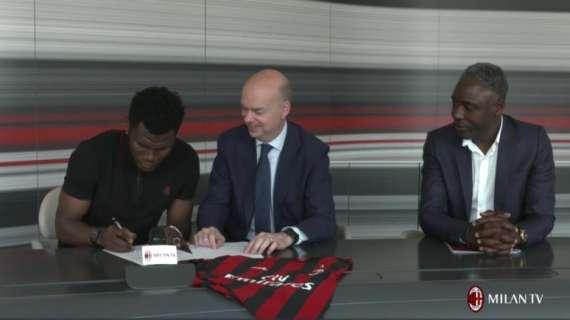 AC MILAN COMUNICATO UFFICIALE: Kessie in prestito fino al 2019 con obbligo di riscatto