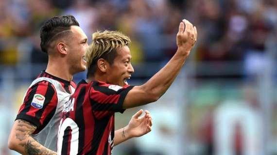 Honda è il primo calciatore della storia a segnare in cinque continenti diversi