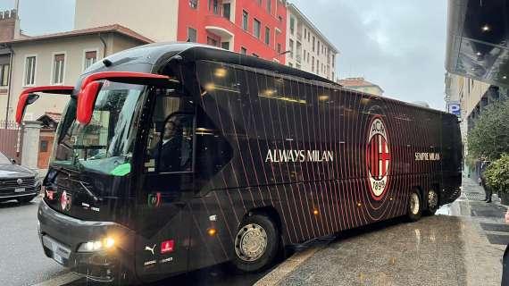 Verso Milan-Lazio, i rossoneri partiranno per Roma domani dopo l'allenamento pomeridiano