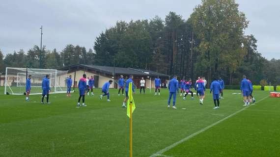 VIDEO MN - Verso PSG-Milan: il torello dei rossoneri a Milanello