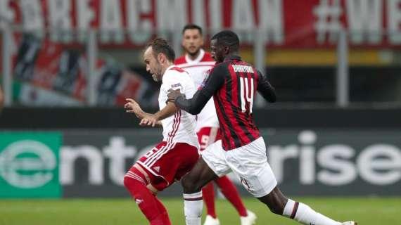 Olympiacos-Milan, ecco tutte le combinazioni per la qualificazione dei rossoneri al prossimo turno di Europa League
