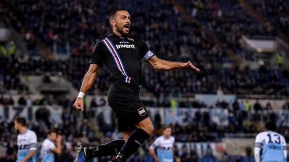 Tuttosport - Milan, muro blucerchiato per Quagliarella. Leonardo valuta le alternative: da Sturridge e Origi, a Muriel, Gameiro e Batshuayi