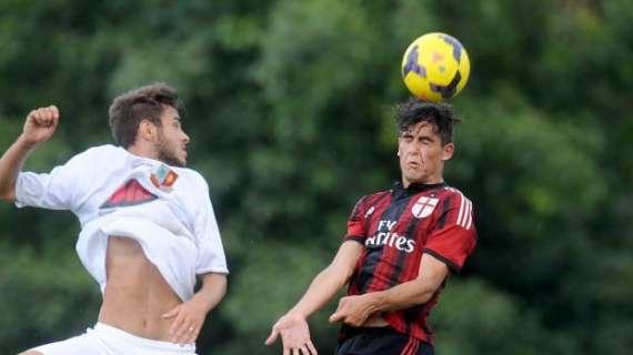 Primavera, Vassallo balza in vetta alla classifica marcatori rossonera