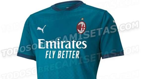FOTO - Milan, nuovi dettagli della terza divisa per la stagione 2020/21