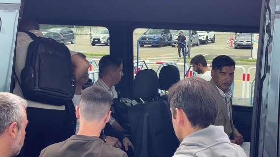 MN - Arrivo Fonseca, con lui tutto il suo staff: subito diretti a Milanello
