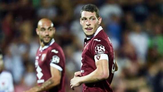 TOR-MIL (2-1): Belotti raddoppia, rossoneri al tappeto