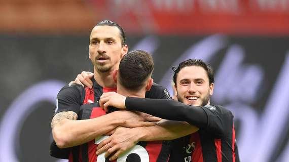 Parma-Milan, 300esima vittoria in carriera nei Top 5 campionati europei per Ibrahimovic