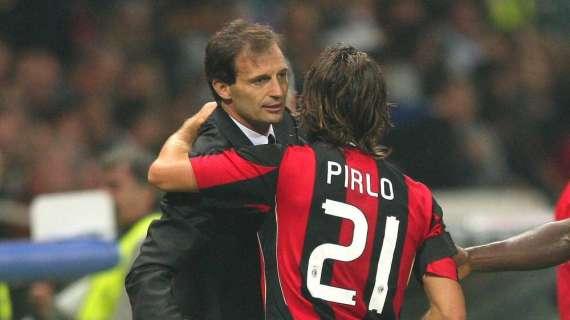 Pirlo in lacrime saluta la squadra a Milanello