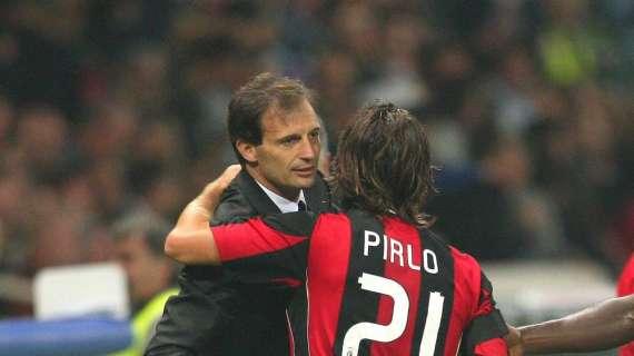 Juventus, Tuttosport apre con Pirlo: "Allegri, sto con te"