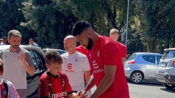 VIDEO MN - Milan, il rientro in hotel dopo la passeggiata a Villa Borghese
