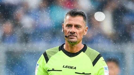 Milan-Roma, arbitra Giacomelli 
