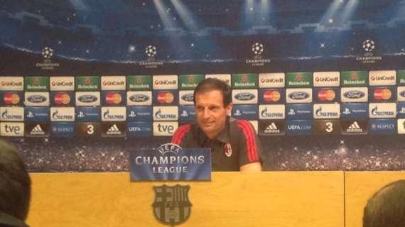 LIVE MN - Allegri: "Mexes sta meglio. Dispiaciuto per il Pazzo. Sono sicuro che faremo una grande partita". Ambro: "Lotteremo da vera squadra" (foto)