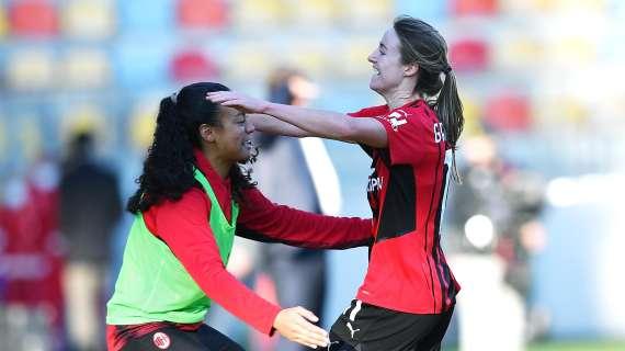 Serie A Femminile, domenica alle 14.30 Milan-Napoli