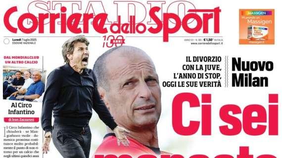 Il nuovo Milan. Il CorSport: "Torna Allegri dei 6 scudetti e sfida Conte"