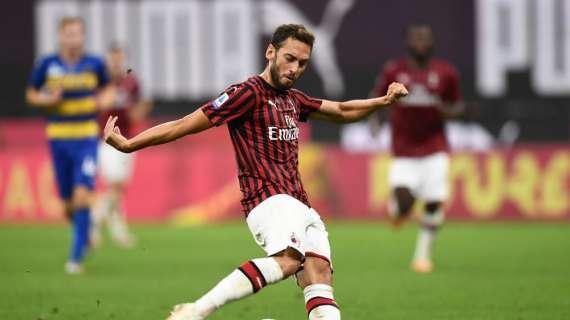 Milan, Calhanoglu punta al record personale di gol in campionato