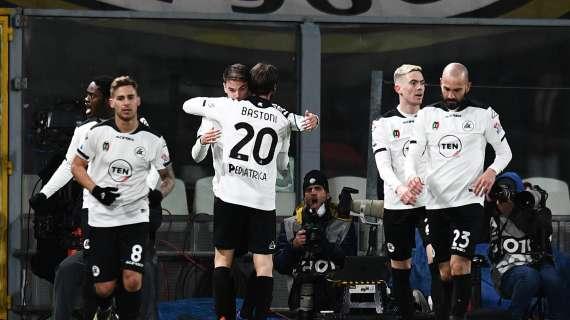 Il Secolo XIX: "Lo Spezia si tiene le strisce e fa vedere le stelle al Milan"
