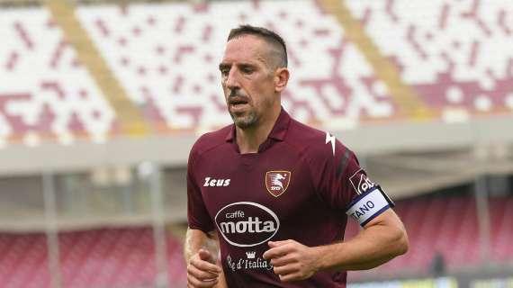 Qui Salernitana: infermeria affollata per Colantuono. Ma recupera Ribery 