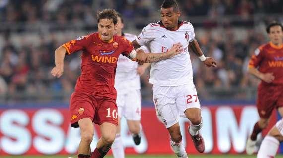 Totti e il Milan, "un feeling" da interrompere