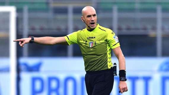 Salernitana-Milan, Fabbri arbitrerà il match. Al VAR ci sarà Di Paolo