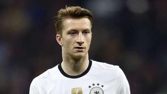 Germania, infortunio per Reus. Rischia di saltare la sfida all'Italia