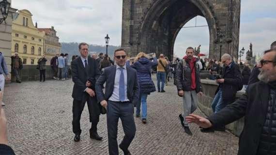 VIDEO MN - Furlani arrivato al pranzo Uefa di Praga: le sue parole sulla partita